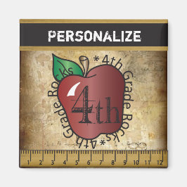 Magnet für Vintage Lehrer