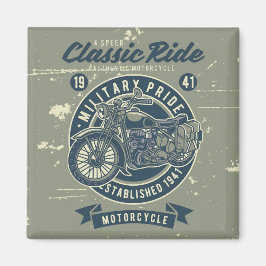 Magnet für Vintage Militärfahrzeuge