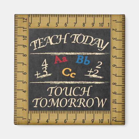 Magnet für Vintage Stillehrer (Vorne)