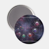 Magnet für zirkuläre Verwirrung (Vorderseite/Rückseite)