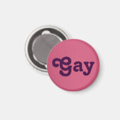 Magnet Gay (Vorderseite/Rückseite)