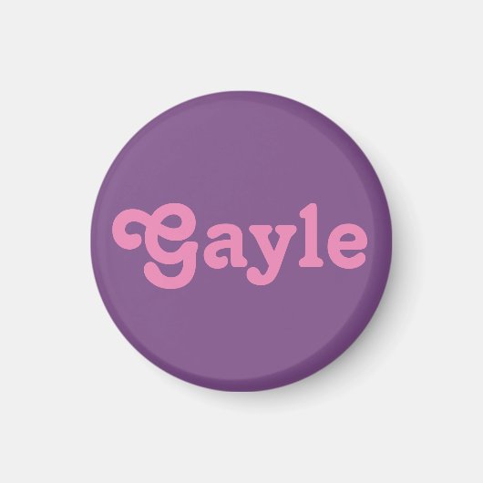Magnet Gayle (Vorne)
