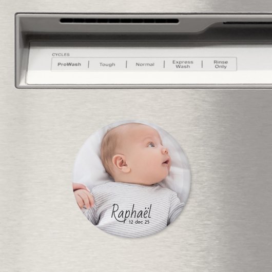 Magnet-Geburtsmeldung Raphaël Magnet (In Situ (Geschirrspüler))