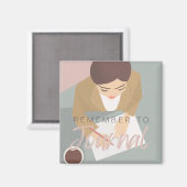 Magnet "Gedächtnis, Zeitschrift" der Erinnerung "Z (Vorderseite/Rückseite)