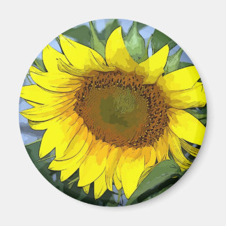 Magnet Gelbe Sonnenblume