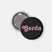 Magnet Gerda (Vorderseite/Rückseite)