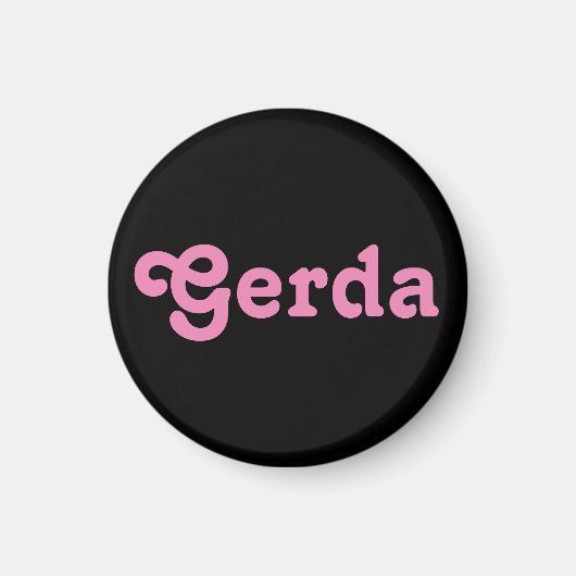 Magnet Gerda (Vorne)