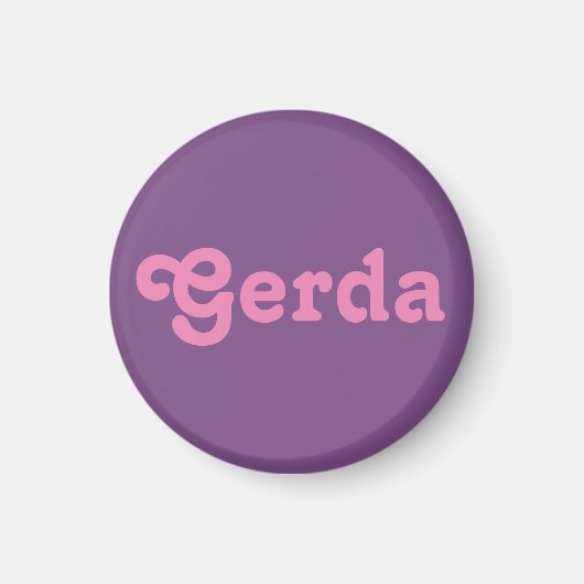 Magnet Gerda (Vorne)