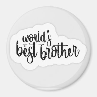 Magnet-Geschenk für den besten Bruder der Welt Magnet