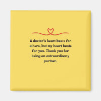 Magnet-Geschenk für den Doctor Partner
