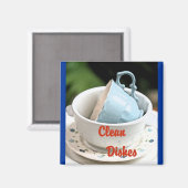 Magnet Geschirr reinigen (Vorderseite/Rückseite)