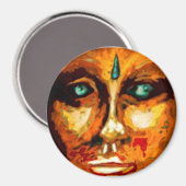 Magnet "Gesicht" (Vorderseite/Rückseite)