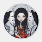 Magnet "Gesichtslose Geister" (Vorne)