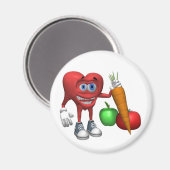 Magnet-Gesundheit Herbst Obst und Gemüse Magnet (Vorderseite/Rückseite)