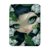 Magnet "Giftige Schönheiten XI: Lilie des Tales" (Vertikal)