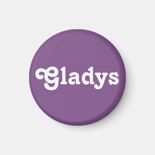 Magnet Gladys (Vorne)