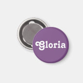 Magnet Gloria (Vorderseite/Rückseite)