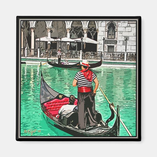 Magnet: Gondolier Magnet (Vorne)