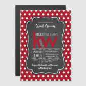 MAGNET Grand Opening Open House Einladung (Vorne/Hinten)