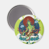 MAGNET Green Tara (Vorderseite/Rückseite)