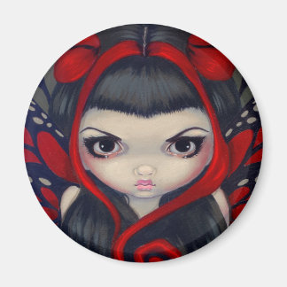 Magnet "Grumpy Red Fairy"
