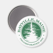 Magnet - Grün (Vorderseite/Rückseite)