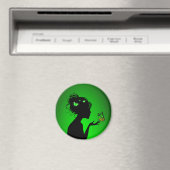 Magnet Grüne Schmetterlingsfrau (In Situ (Geschirrspüler))