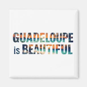 Magnet Guadeloupe ist schön Magnet