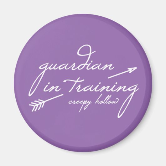 Magnet "Guardian in training" für Creepy Hollow (Vorne)