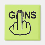 Magnet Guns Gedreht (Vorne)