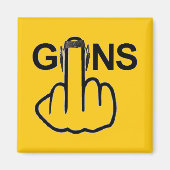 Magnet Guns Gedreht (Vorne)