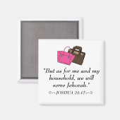 Magnet "Gute Nachrichten bringen" (Vorderseite/Rückseite)