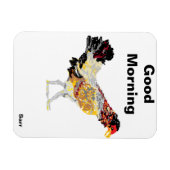 Magnet / Guten Morgen Hühnchen (Horizontal)