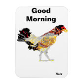 Magnet / Guten Morgen Hühnchen (Vertikal)