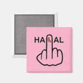 Magnet Halal Dreh (Vorderseite/Rückseite)