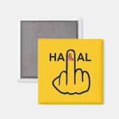 Magnet Halal Dreh (Vorderseite/Rückseite)