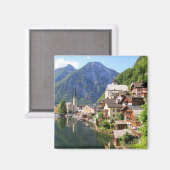 Magnet - Hallstatt, Österreich (Vorderseite/Rückseite)