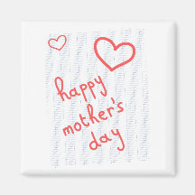 Magnet "happy mother's day"