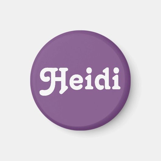 Magnet Heidi (Vorne)