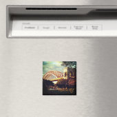 Magnet "Hell Gate Bridge in Herbst" (In Situ (Geschirrspüler))