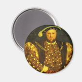 Magnet: Henry VIII Magnet (Vorderseite/Rückseite)