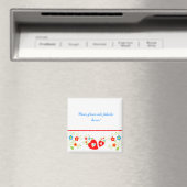 Magnet Herz und Blume (In Situ (Geschirrspüler))