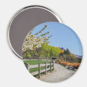 Magnet - Hintergrund von Walter's Peak (Vorderseite/Rückseite)