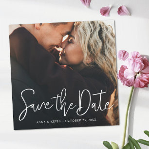 Magnet Hochzeit Speichern Sie das Datum der Einlad