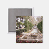 magnet Hort des Königs in Palma von Mallorca (Vorderseite/Rückseite)