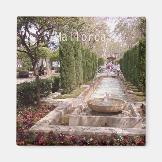 magnet Hort des Königs in Palma von Mallorca (Vorne)