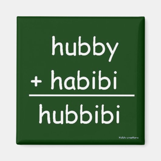 Magnet - Hubbibi (Vorne)