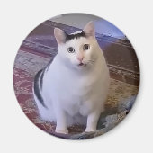 Magnet Huh Cat Meme (Vorne)