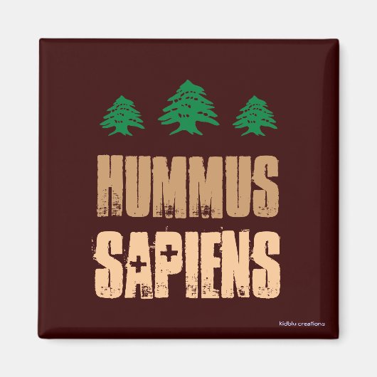 Magnet - Hummus Sapiens (Vorne)