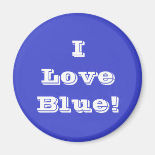 Magnet I Liebe Blue